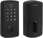 Kwikset 9801WIFITHRDTSCR-S Halo Single Cylinder Keyless Entry Black. Fixed Price $309.00.