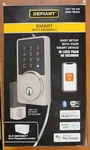 Defiant Square Satin Nickel Smart Hubspace Wi-fi Deadbolt New W/damaged Box. Fixed Price $55.99.