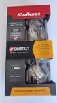 Kwikset Smartkey 99800-090 Satin Nickel Finish Single Cylinder Deadbolt Lock. Fixed Price $28.75.