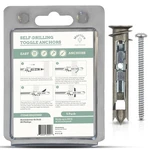 Mortice And Tenon Easy Anchor Toggle Bolts & Screws Kit Heavy Duty Self Dri.... Fixed Price $21.13.