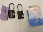 2 Pack-giverare Tsa Approved Luggage Combination Lock Original Package. Fixed Price $9.00.