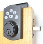 Kwikset Powerbolt Keypad Electronic Deadbolt Venetian Bronze 9240TRL11P #8JH. Fixed Price $18.49.