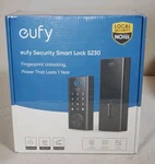 Eufy Smart Lock S230 Door Security Keyless Fingerprint Wi-fi Easy Install Sealed. Fixed Price $169.99.