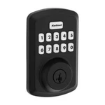 Kwikset Powerbolt 250 10-BUTTON Keypad Matte Black Electronic Deadbolt Door Lock. Fixed Price $29.95.