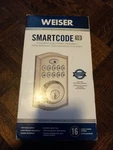Weiser Smartcode 10 Electronic Deadbolt No Keys. Fixed Price $99.99.