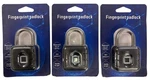 Lot 3-IP67 Waterproof Bluetooth Fingerprint Padlock Keyless Smart. Fixed Price $69.99.