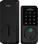 Wyze Auto-lock Bolt V2, Fingerprint Keyless Entry Smart Lock, Ai Learning Scanne. Fixed Price $110.66.
