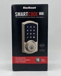 Kwikset Smartcode Touchscreen Electronic Deadbolt Satin Nickel (99150-002). Fixed Price $127.77.