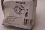 Pamex Round Passage Sliding Door Lock Satin Nickel 2-3/8" 1-3/8" 3/4". Fixed Price $14.39.