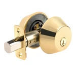 Ace Polished Brass Solid Double Cylinder Deadbolt 5490552. Fixed Price $13.14.