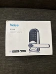 Veise RZ09 Smart Lock Wfingerprint Touchscreen Keypad, App Control, Satin Nickel. Fixed Price $49.95.