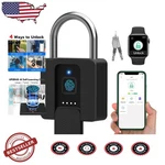 Biometric Fingerprint Padlock, Bluetooth Keyless Entry, Heavy Duty & Waterproof. Fixed Price $111.59.