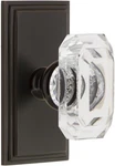 Grandeur 828192 Carre Plate Double Dummy Baguette Crystal Knob, Timeless Bronze. Fixed Price $123.17.
