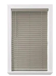 Better Home & Gardens 2" Faux Wood Cordless Window Blind Rustic Gray 36 X64. Fixed Price $29.99.
