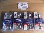 4- Weiser 9GAC5310-067 Entry Knobs Satin Chrome F26D Smt Ms 4LS1 DK40. Fixed Price $50.00.