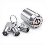 Cylinder Lock For Storage Unit, Silver, Copper, 3/4 Inches, Heavy Duty, Round. Fixed Price $14.88.
