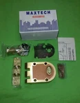 Jimmy-proof Deadbolt Solid Brass Best Lock. Maxtech. Fixed Price $32.50.