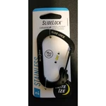 Pk Of 2 Nite Ize-slide Stainless Locking Carabiner Clip #4 -lack CSL4-01-R6. Fixed Price $12.99.
