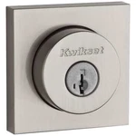 Kwikset Halifax Square Rose Single Cylinder Deadbolt Smartkey, Satin Nickel. Fixed Price $14.99.