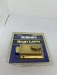 Brinks 5655 Night Latch Lock High Security Residential 5-PIN Tumbler Brass New. Fixed Price $31.36.