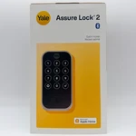 Yale Assure Lock 2 Bluetooth Touchscreen Keypad Deadbolt Black Suede - New. Fixed Price $99.95.