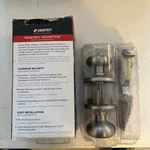 Kwikset 740J 15 Smt Cp K4 Juno Keyed Entry Lockset Smartkey Satin Nickel. Fixed Price $15.00.