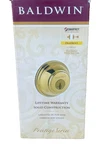 Baldwin Prestige Round Deadbolt Smart Key Polish Brass, 93800-007 Nos. Fixed Price $42.99.