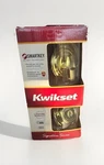 Kwikset 980 3 Smt Cp K4 V1 Polished Brass Smartkey Single Cylinder Deadbolt. Fixed Price $16.88.