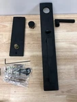 Baldwin FDSANXSQUCQE190 Santa Cruz Dummy Handleset, Non-turning Square Lever,. Fixed Price $152.99.