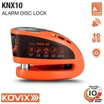 Kovix Overloard KNX10 Motorcycle Alarm Disc Lock 6MM Pin Orange Waterproof 120DB. Fixed Price $81.77.