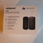 Desloc B200 Smart Fingerprint Deadbolt - Black. Fixed Price $40.00.