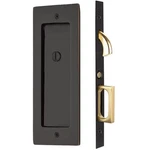 Emtek 2115US10B138 Modern Rectangular 7-1/4 Inch Privacy Mortise Oil Rubbed Br. Fixed Price $246.00.