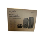 Arpha D280K Smart Keypad Lock With Fingerprint App Control Black Home. Fixed Price $39.00.