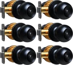 Veise Interior Door Knob 6-PACK, Keyless Privacy Locks For Bedroom & Bathro. Fixed Price $88.54.