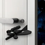 2 Pack Black Adjustable Heavy Duty Portable Door Lock,device For Enhanced Saf.... Fixed Price $23.79.