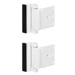 2 Pack Door Reinforcement Locks With 8 Screws, Home Security Toddl. Fixed Price $24.61.
