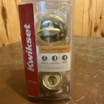 Kwikset Brass Single Cylinder Deadbolt Door Lock 660 3 Cp Rcal Rcs V1. Fixed Price $12.00.