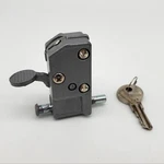 Loxem Patio Sliding Door No 1253 Steel Locking Bolt Tamper Resistant Screws. Fixed Price $8.99.
