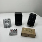 Yale Assure Lock 2 Deadbolt, Satin Nickel/black Keyed Smart Entry Door. Fixed Price $76.55.
