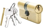 Brass Lock Cylinder With Keys Double Open 63MM, Brushed. Fixed Price $28.88.