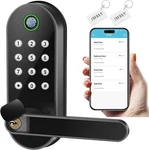 Keyless Entry Door Lock With Handle Fingerprint Smart Code Passcod. Fixed Price $133.99.