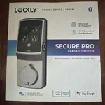 Lockly Secure Pro Deadbolt Edition Satin Nickel Smart Fingerprint New. Fixed Price $140.00.