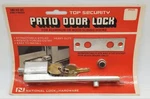 Patio Lock Sliding Doors Wood Aluminum Keyed National Zinc Finish. Fixed Price $8.89.