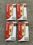 (4) Defender 2235 Deadbolt Strike, High-security, Brass Plated New. Fixed Price $27.99.