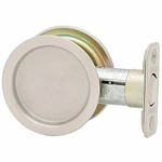 Kwikset 15 Round Pocket Door Lock Passage Satin Nickel 93340-003 New. Fixed Price $14.95.