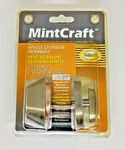 Mintcraft DL81 Antique Brass Finish Single Cylinder Deadbolt, 699-5203. Fixed Price $9.99.