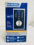 Schlage BE375 619 Century Touch Deadbolt, Satin Nickel. Fixed Price $129.99.
