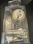 Kwikset Double Cylinder Deadbolt Satin Nickel Keyed Both Sides 99850-074. Fixed Price $17.00.