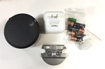 August Smart Lock Pro W/ Connect Wi-fi Bridge, 3RD Gen Technology Dark Gray. Fixed Price $85.00.