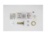 Baldwin Prestige Spyglass Satin Nickel Single Cylinder Deadbolt Smartkey Square. Fixed Price $30.00.